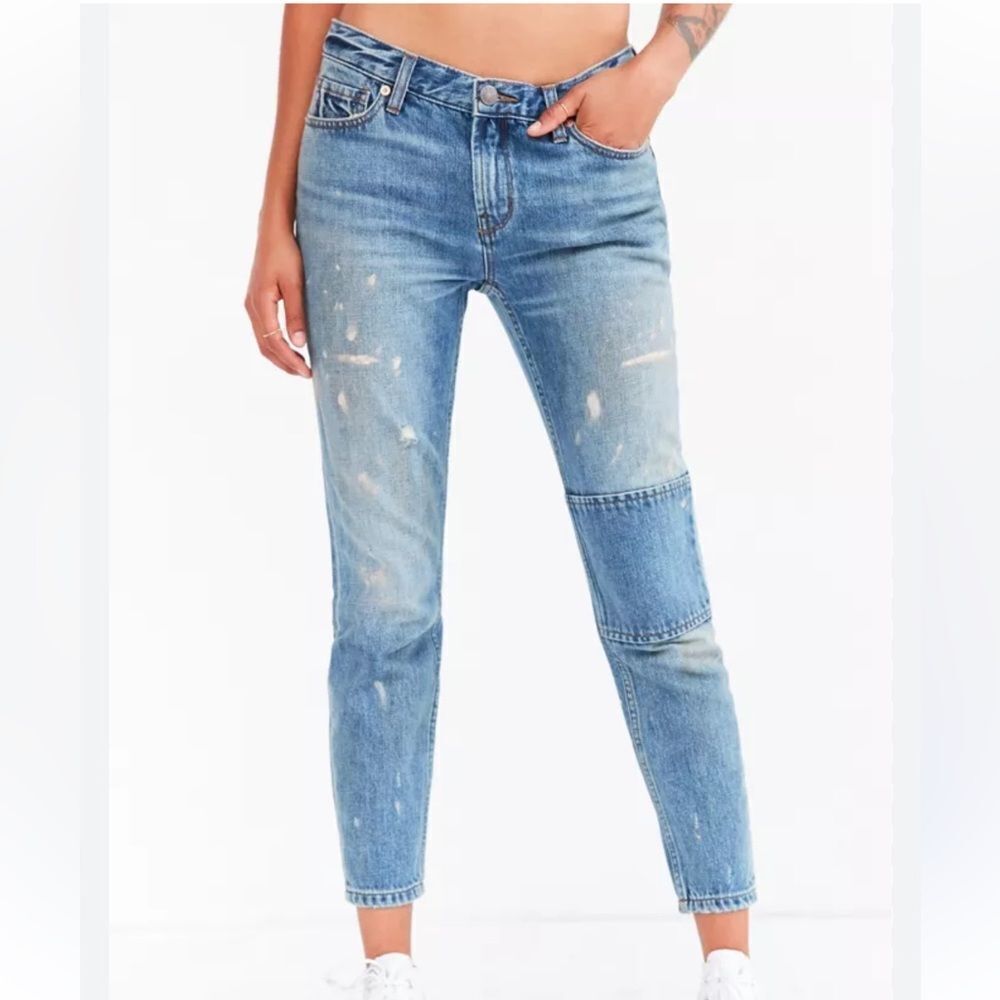 NEW Urban Outfitters BDG Pocket Shift Slim Boyfriend Jeans Women’s 28W